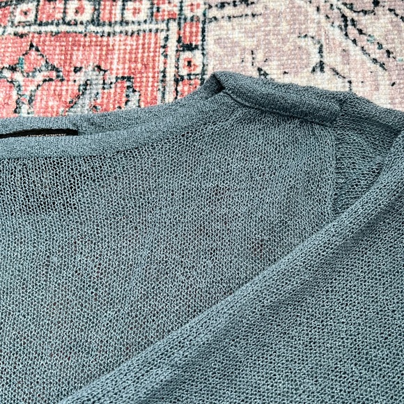 Blue Lightweight Sweater - Picture 3 of 13
